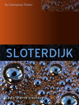 cover image of Sloterdijk
